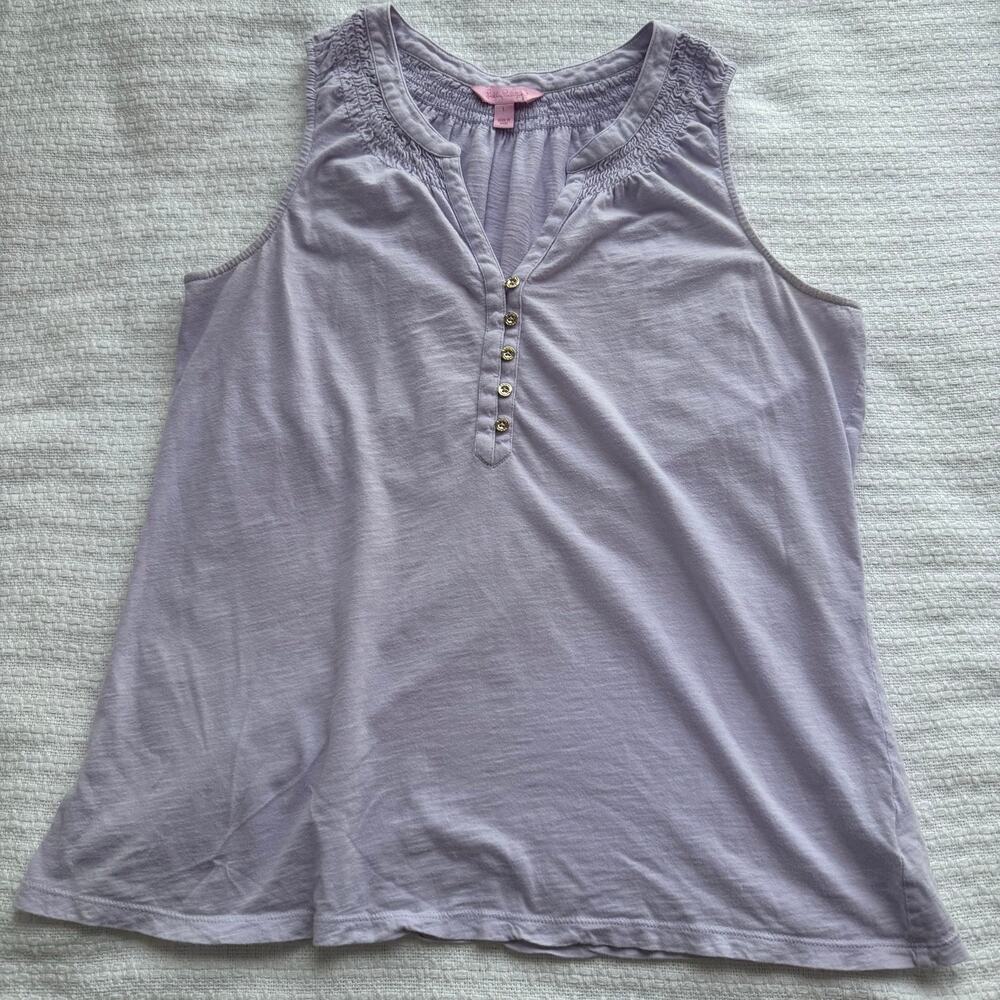 Large Lilly Pulitzer Lavender Essie Top